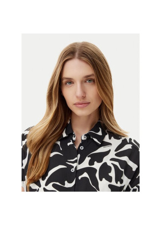 Fracomina női ing, FR25SD3009W428K9, viszkóz, fekete, Fekete