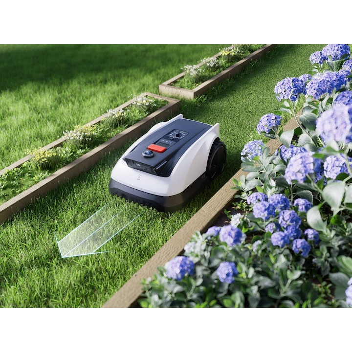 Robot de Tuns Iarba Ecovacs GOAT O500 Panorama 2250rpm Li-ion 4000mAh LiDAR-Enhanced Visual Nav Alb/Negru