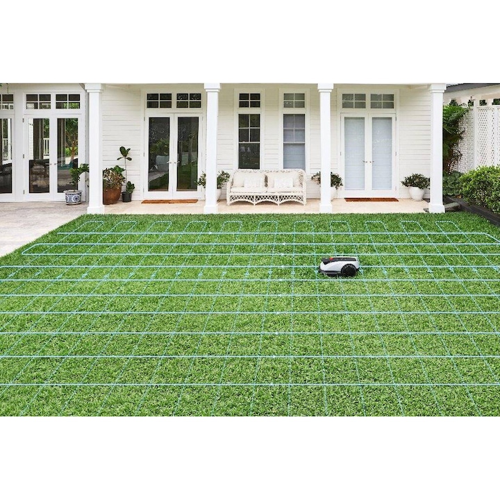 Robot de Tuns Iarba Ecovacs GOAT O500 Panorama 2250rpm Li-ion 4000mAh LiDAR-Enhanced Visual Nav Alb/Negru