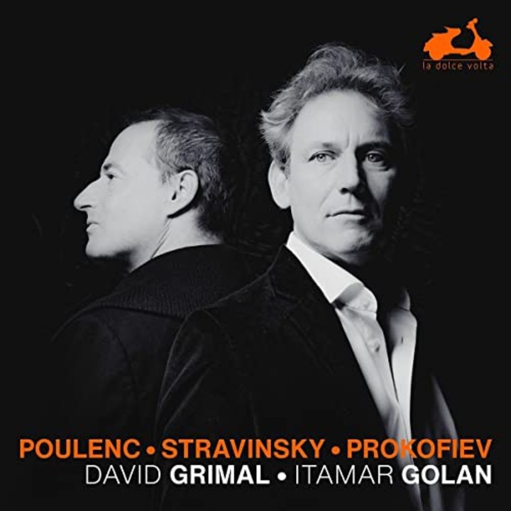 Poulenc Stravinsky Prokoviev: Sonatas For Violin And Piano Grimal Golan (digipack) [CD]