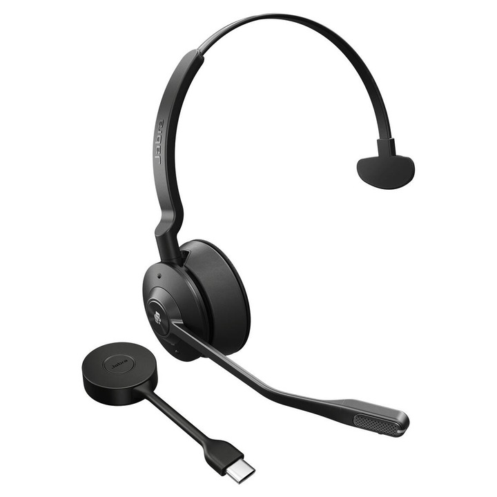 Casti Jabra Engage 55 SE MS Mono Link 400C Negru