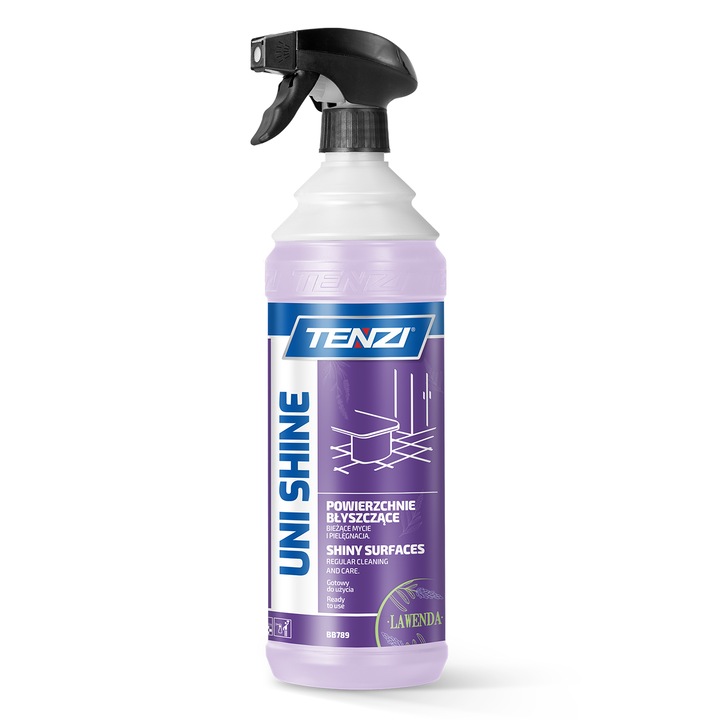 Detergent universal Tenzi Uni Shine, 1L, lavanda, pentru suprafete stralucitoare