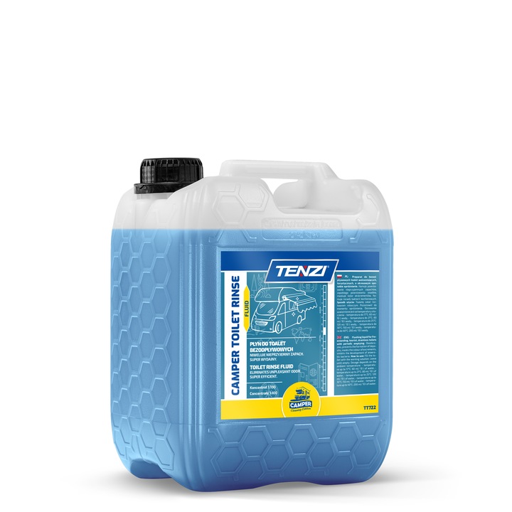 Tenzi Camper Toilet Rinse 5L дезинфектант за тоалетни, неутрализира миризми, предотвратява отлагания