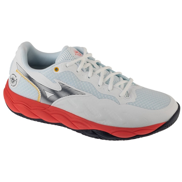 Pantofi de tenis, Mizuno Wave Enforce Court AC Tennis 61243260, Alb
