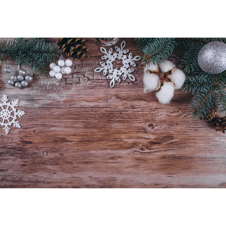 Masca magnetica decorativa pentru calorifere, Naklejkomania, 60x100cm, design de Craciun, usor de montat