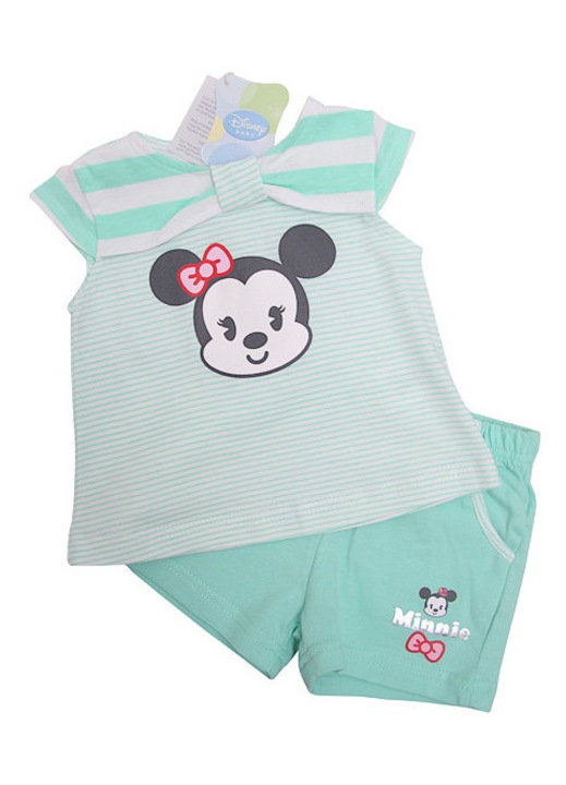 Бебешки памучен комплект, туника и панталон Baby Minnie