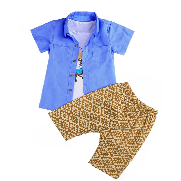 Compleu 3 piese, baieti, Vogue, Bleu