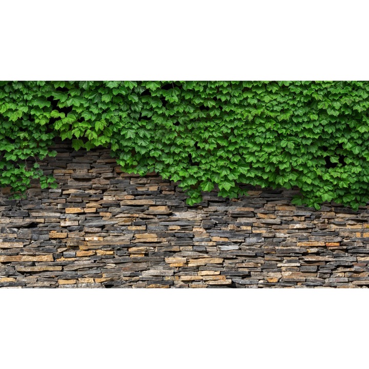 Masca decorativa pentru calorifer, Naklejkomania, caramida, 60x100cm, montare magnetica, ajustabila