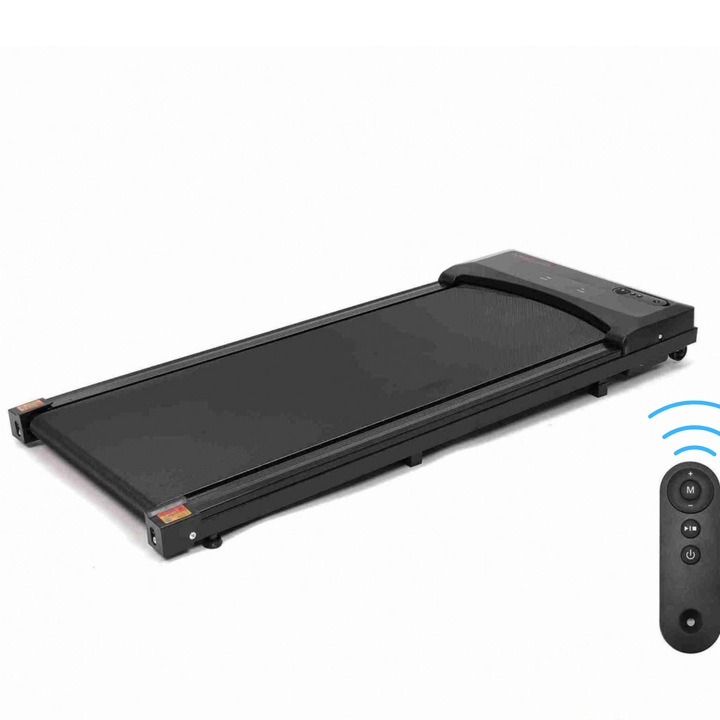 Banda Alergare TECHFIT® WP-300B, Putere motor maxima 2 cai putere, Slim, 99% Asamblata, Telecomanda, Alergat si Mers, Silentioasa