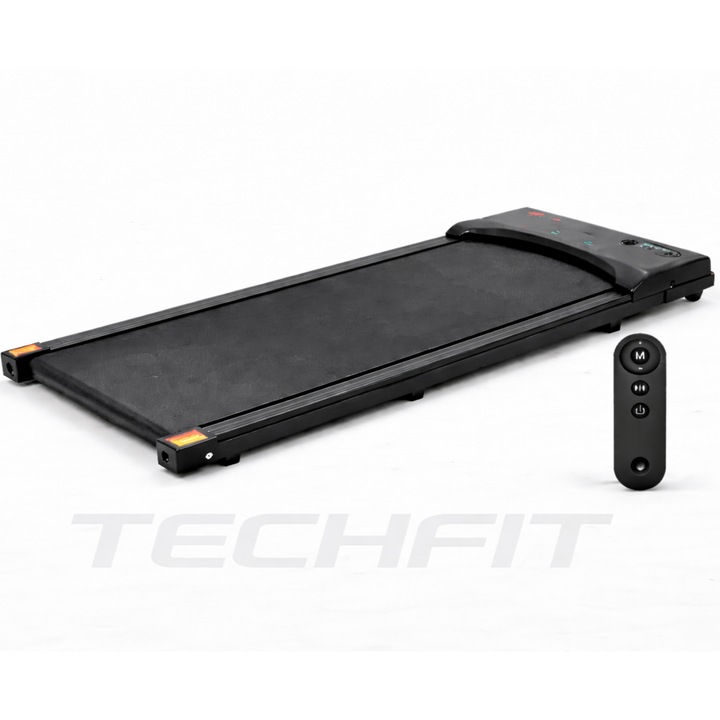 Banda Alergare TECHFIT® WP-300B, Motor 2CP, Slim, 99% Asamblata, Telecomanda, Alergat si Mers, Silentioasa