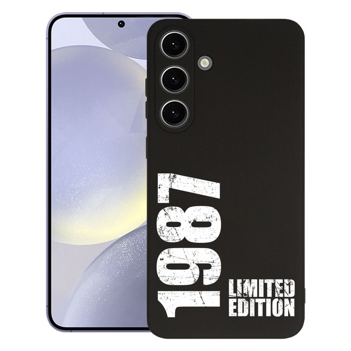 BestCase® Husa Premium Silicon pentru Samsung Galaxy S25, Limited Edition 1987, 1938306 PB 1962