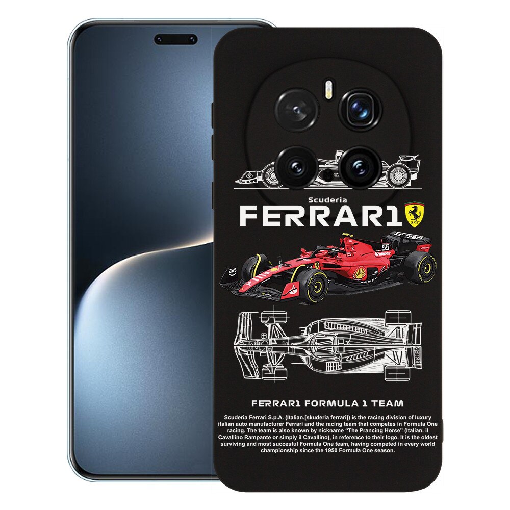 BestCase® Husa Premium Silicon pentru Honor Magic7 Pro, Ferrari Scuderia, 1926316 PB 1861