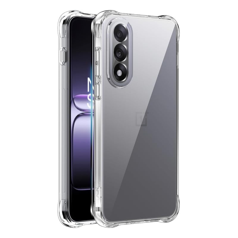 Husa pentru OnePlus Nord 5 Slim Anti-Shock 1.5mm reinforced 4 corners Transparent