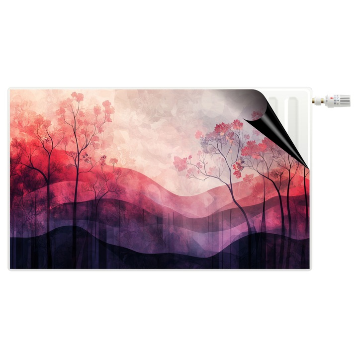 Masca decorativa pentru calorifer, Naklejkomania, peisaj, 60x100cm, usor de montat