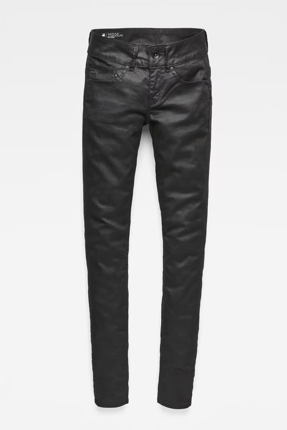 G-Star Raw Women's Midge Cody Mid Skinny Jeans - Super Stretch Denim, Distro Black