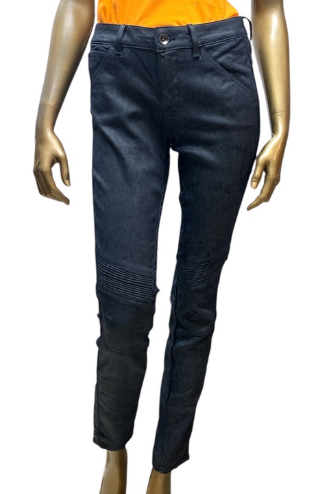 Blugi de dama G-Star RAW D-Motion 3D Mid Skinny 7066391 16113-32, Talie medie, Picior skinny, W27-L32, Negru