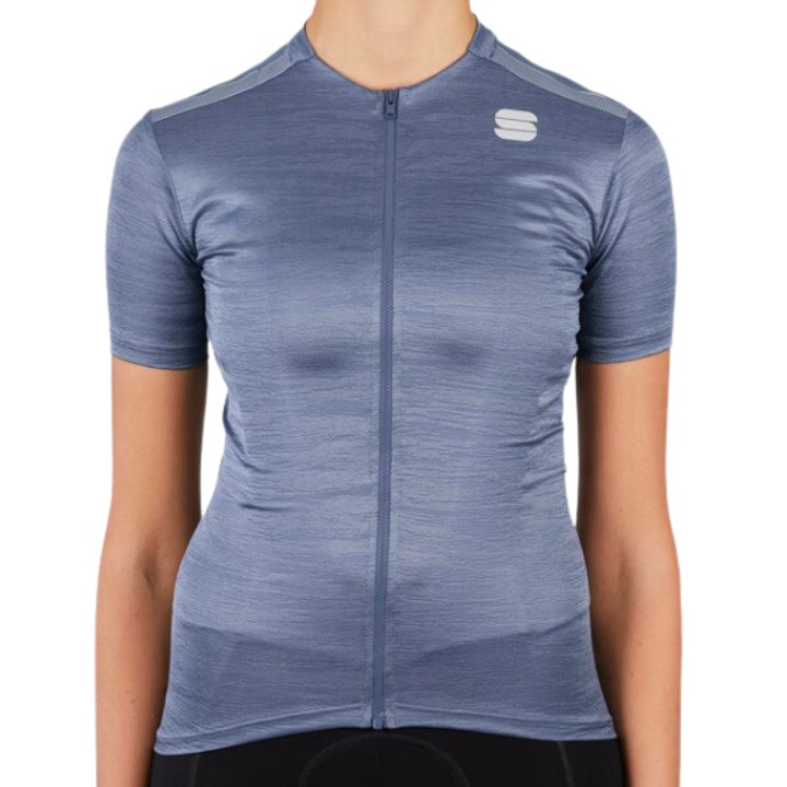 Tricou ciclism dama Sportful Supergiara SS 2021, Albastru