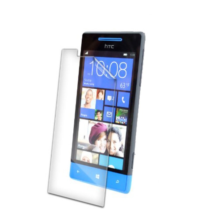 Протектор invisibleSHIELD за HTC Windows Phone 8S (предна част)