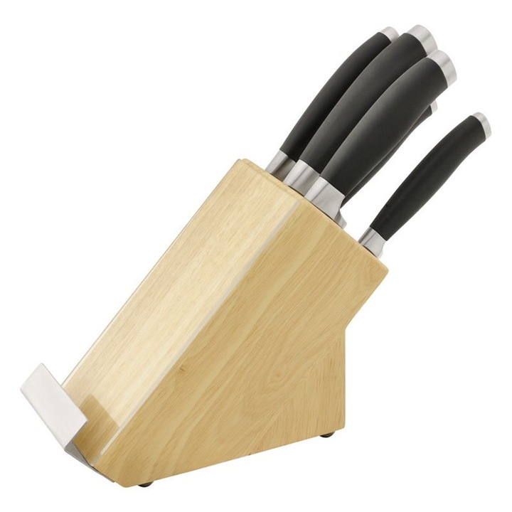 Set cutite James Martin, suport carte, inox, uz profesonal