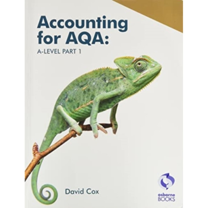 Accounting For Aqa A-level Part 1 - Text - David Cox