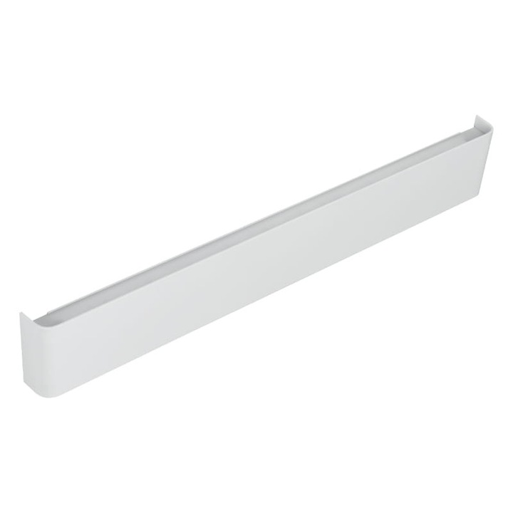 LED стенна лампа за баня DPM, 24W, 2400 lm, 60 см, 4500K, неутрална светлина, IP44, монтаж над огледало, бяла, модерен стил