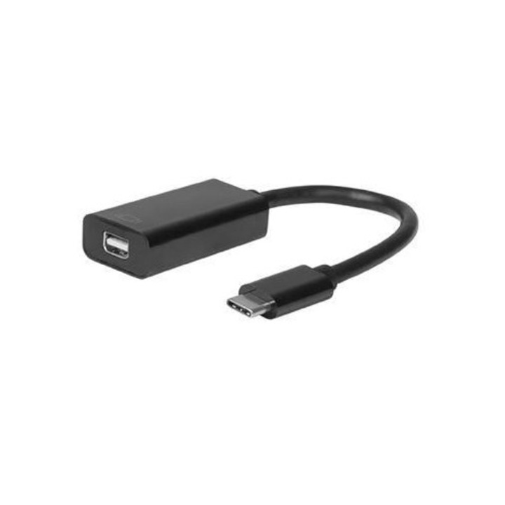 MicroConnect USB-C - Mini DisplayPort kábel 0,2M, 4K, 2K@30Hz