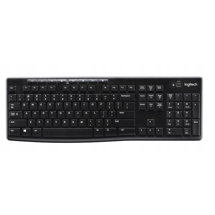 Клавиатура Logitech K270, безжична, US/International