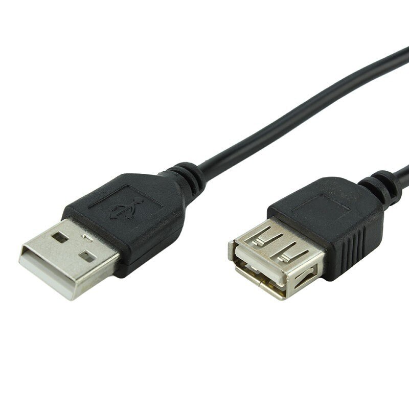 Cablu extensie USB 2.0, conector A to A, ProCart®, 1 metru, negru