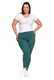Colanti sport pentru femei, Moraj, talie inalta, opaci, verde, material elastic, L INTL