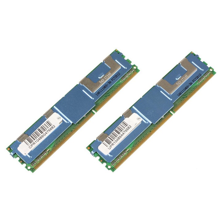 Memóriamodul RAM 2GB, 667MHz DDR2, 2x1GB készlet