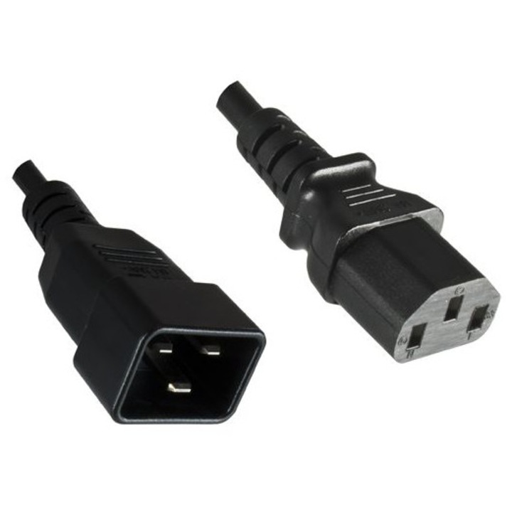 Prelungitor C13-C20 MicroConnect 10A/250V, 1m