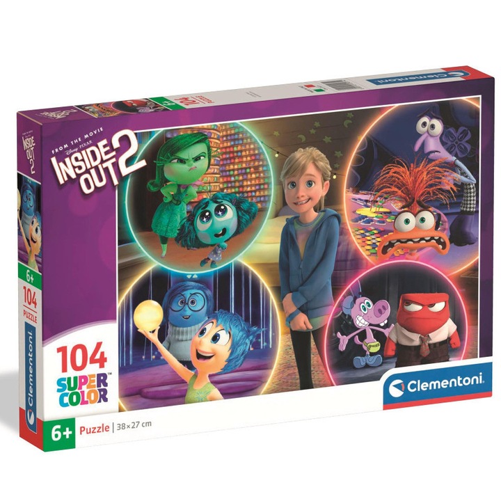 Disney Agymanók Emotions 104 db-os puzzle Clementoni