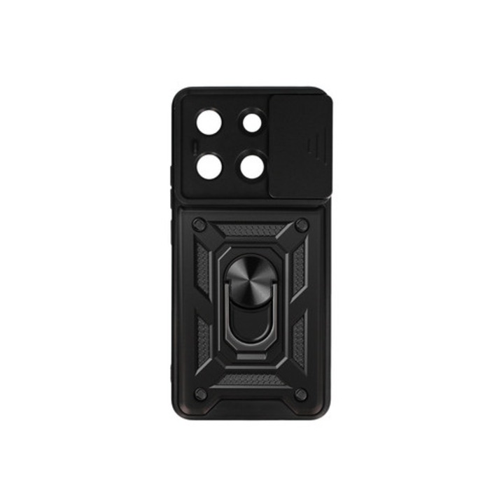 Husa pentru Xiaomi Redmi Note 13 4G armor slide camera black