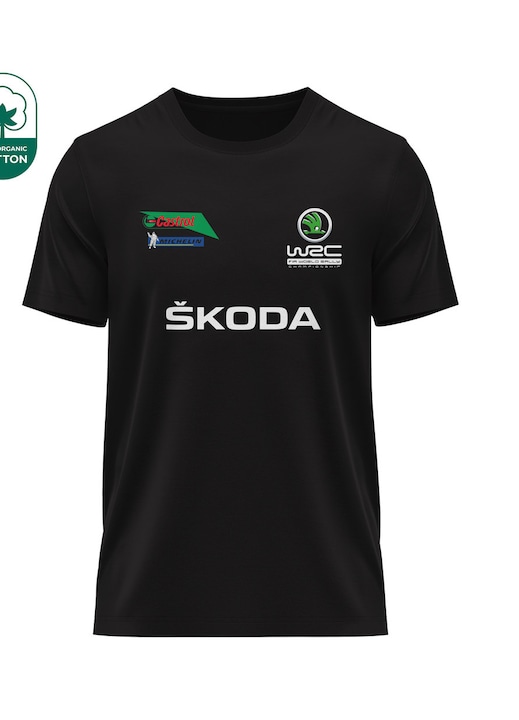 Férfi Skoda 35.38 póló, rövid ujjú, többszínű