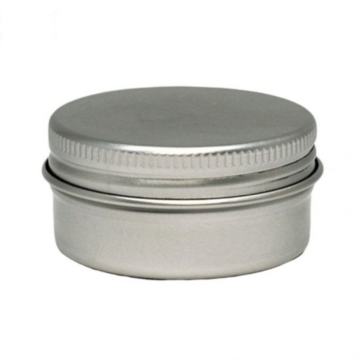 Recipient cosmetic Cutie din aluminiu, 15ml