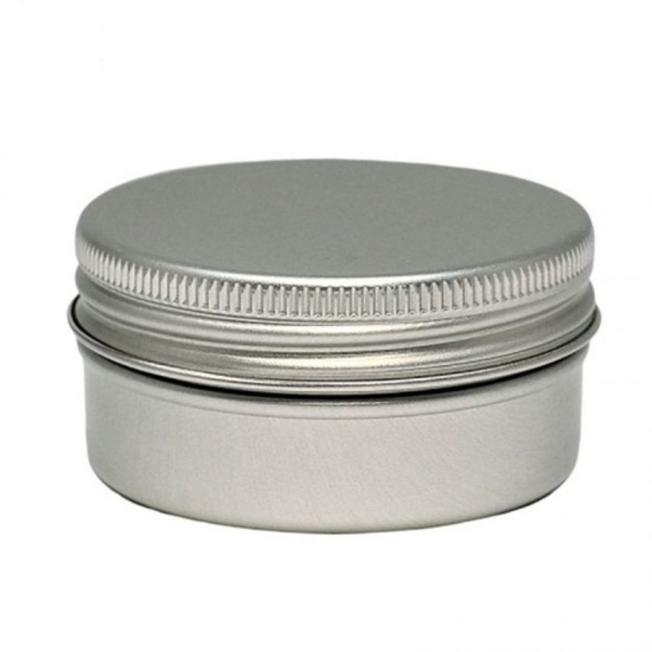 Recipient cosmetic Cutie din aluminiu, 30ml