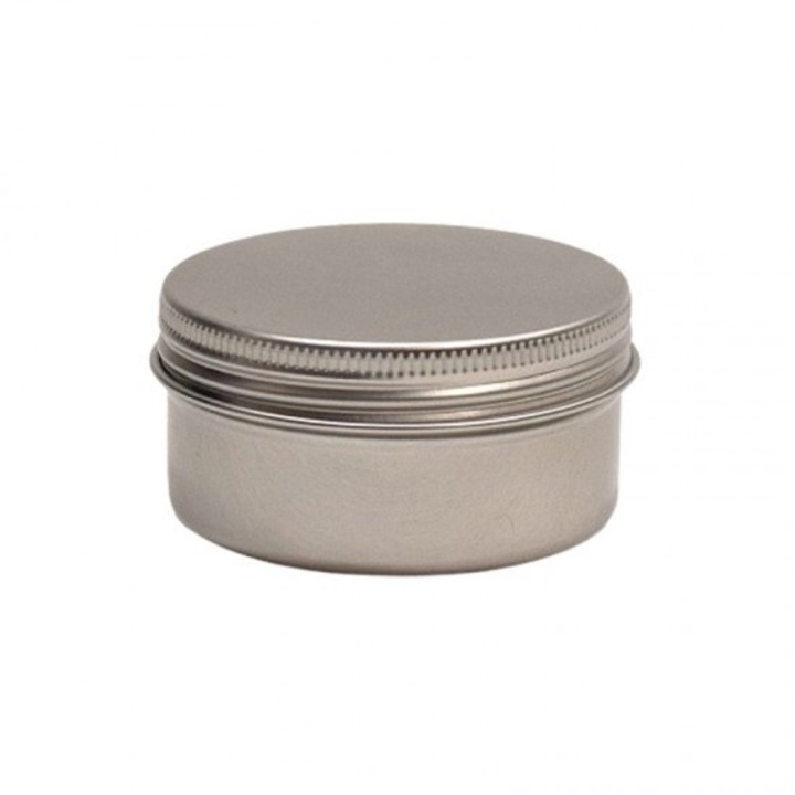 Recipient cosmetic Cutie din aluminiu, 50ml