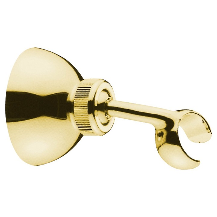 Fürdőszobai tartó, Sapho, forgatható, arany, 65x65x99mm, 1 db