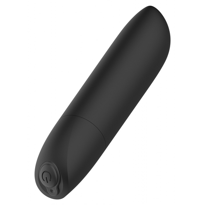 Вибратор B серия, USB кабел, 20 функции, матово черен, 100% водоустойчив