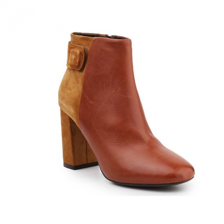 Botine dama Geox, lifestyle, maro, 35 EU