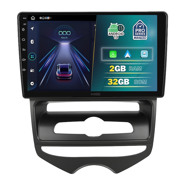 Navigatie Hyundai IX20 2010-2019 AC Manual dedicata, MaxTech® PRO SERIES, 2 GB Ram 32 GB Rom, Carplay & Android auto, Ecran 9 ” HD Touch, GPS, Wifi, Bluetooth, Radio, USB, EQ, Waze