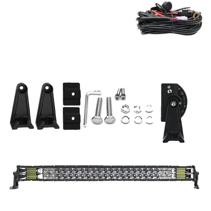 Bara de lumina, Combo Beam, 32 inch, aluminiu, 12V-24V, IP68