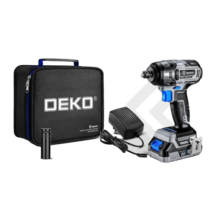 Cheie cu impact, 350N.m, fara fir, 22.8x15x7.5cm