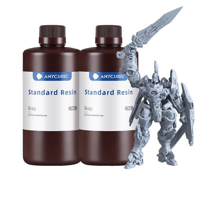 3D gyanta, 2KG, szürke, gyors kötési idő, nagy pontosság