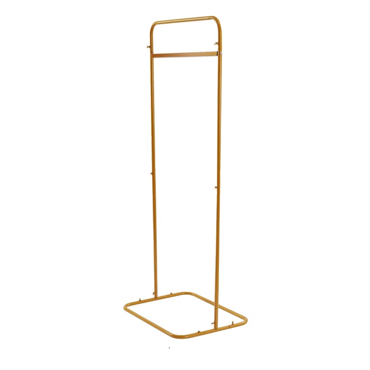 Градинска арка за сватби, минималистичен дизайн, издръжлива желязна конструкция, злато, 4.9 фута