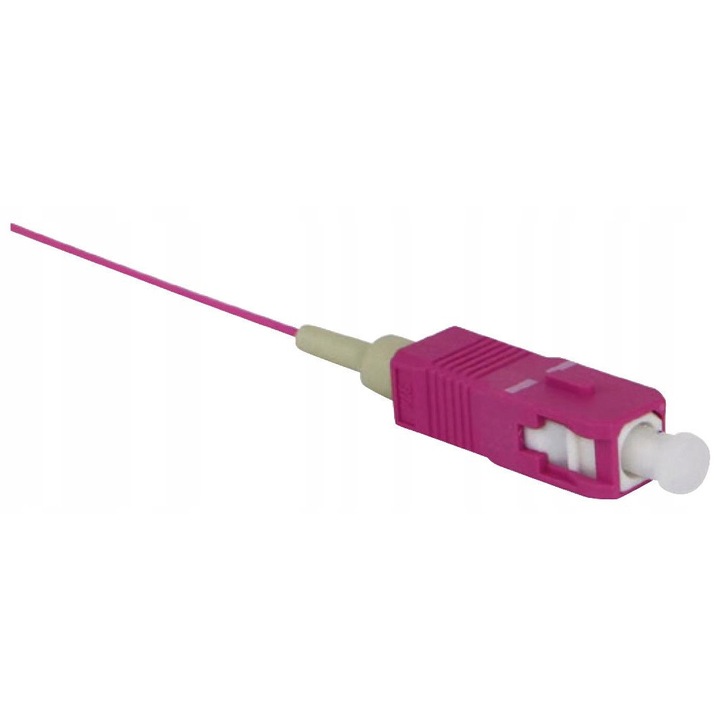 SC/UPC Pigtail kábel MM 2M OM4 50/125 PVC, Lanview, Ibolya