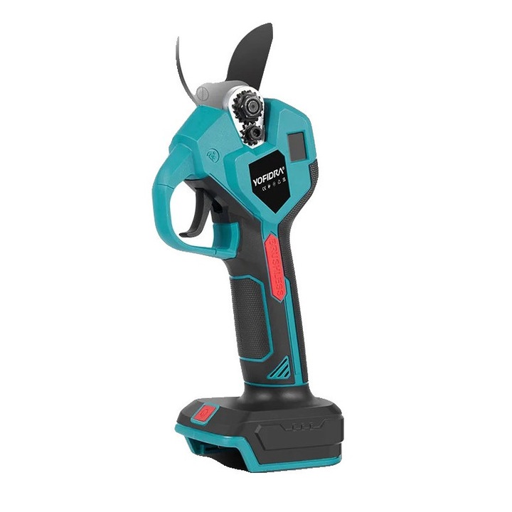 Foarfeca electrica pentru gradinarit, Yofidra, motor fara perii, lame din otel carbon, fara baterie, 32mm, 320g