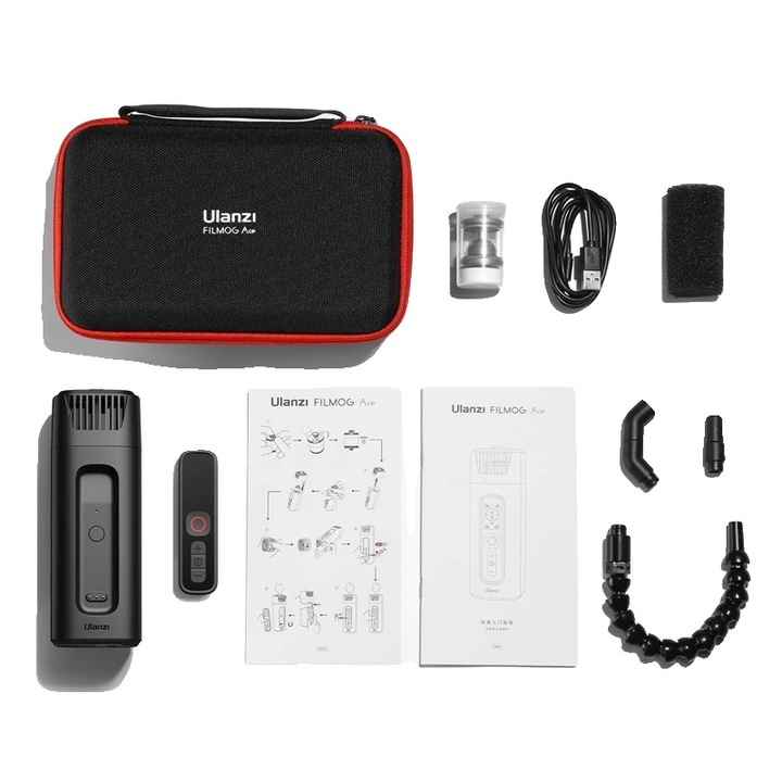 Echipament de fum portabil, control wireless, 36 efecte, 58.11x57.73x163.50mm