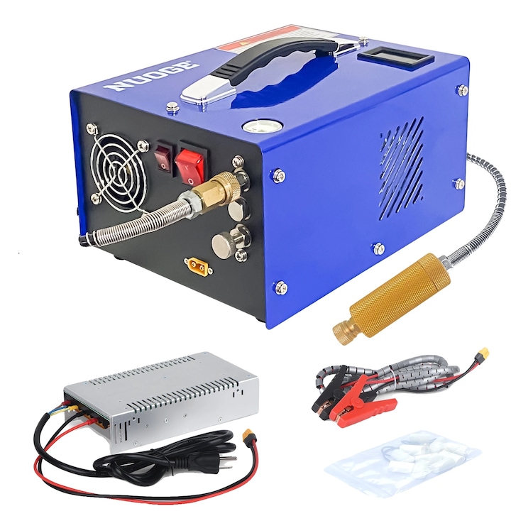 Compresor de aer, 110V/220V, presiune inalta, 8 L/min, 6.7 kg