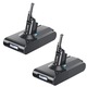 Set de 2 baterii Li-Ion 6500mAh pentru aspiratoare V8, 21.6V
